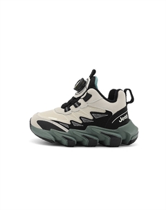 Детские повседневные ботинки Mystic Cloud Green Khaki Brown с флисовой подкладкой Jeep