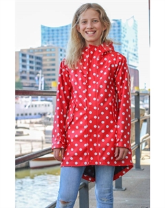 Дождевик, красный Bms