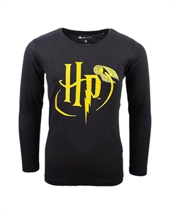 Рубашка с длинным рукавом, черный Harry potter