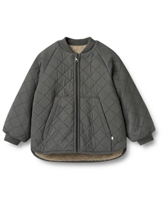 Детская флисовая куртка из озера, черный Wheat