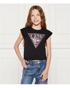 Футболка Regular fit, черный Guess