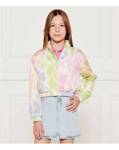 Бомбер Regular fit, мультиколор Guess