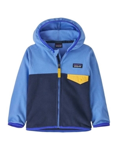 Детская куртка с микро-кнопкой D-T - флисовая куртка, синий Patagonia