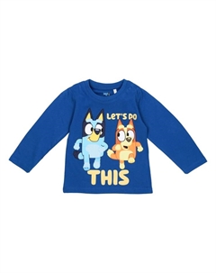 Футболка, синий Bluey