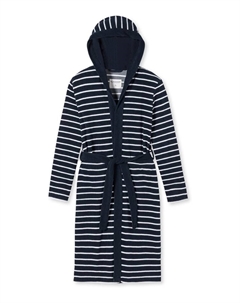 Халат, темно-синий Schiesser