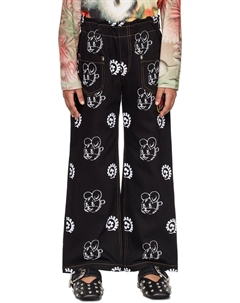 SSENSE Эксклюзивные детские джинсы Mouse Puppy Chopova lowena