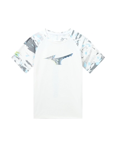 Детская футболка Dry Aeroflow, серая Mizuno