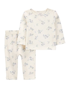 Рубашка с длинным рукавом, кремовый Carter`s