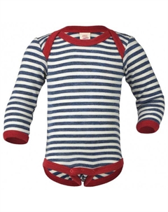 Детское боди д/с из мериносовой шерсти - нижнее белье из мериноса, мультиколор Engel