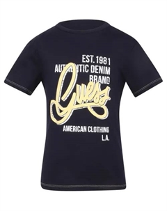 Футболка Regular fit, синий Guess