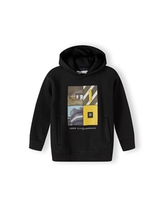 Толстовка с капюшоном, черный Minoti