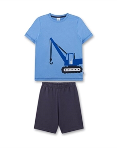 Пижама, синий Sanetta