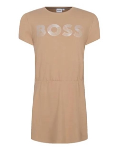 Платье, коричневый Boss kidswear