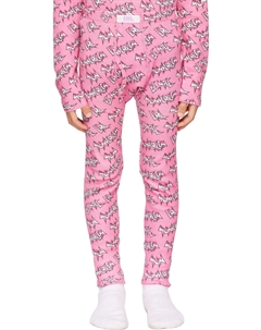 Детские розовые вафельные штаны Erl