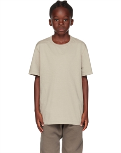 Детская серая футболка Level Rick owens