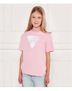 Футболка Oversize fit, розовый Guess