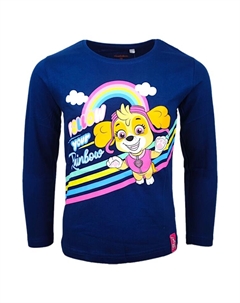 Рубашка с длинным рукавом, темно-синий Paw patrol