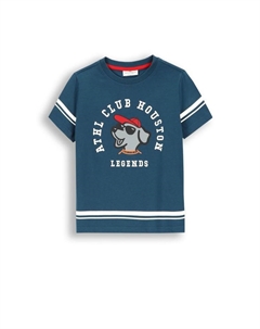 Футболка, синий Coccodrillo