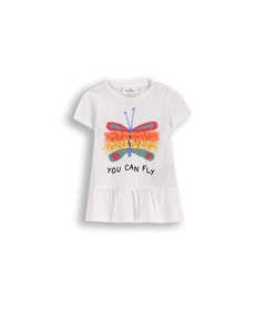 Футболка, белый Coccodrillo