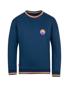 Толстовка Girl'S senja - пуловер, синий Trollkids