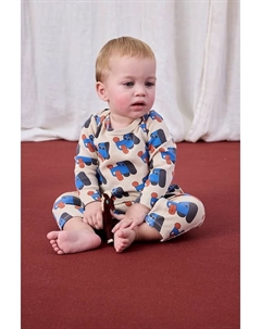 Детские тайтсы Doggy Mate, бежевый Bobo choses