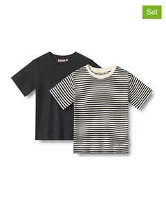 Футболка, бежевый/черный Wheat