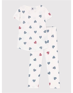 Пижама, белый Petit bateau