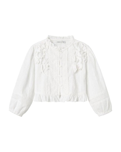 Рубашка, ярко-белый Name it