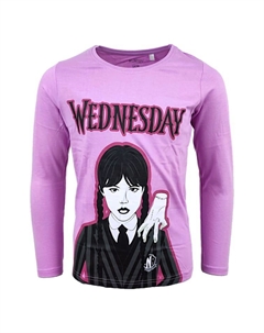 Рубашка с длинным рукавом, фиолетовый Wednesday