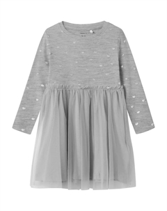 Платье, серый меланж Name it