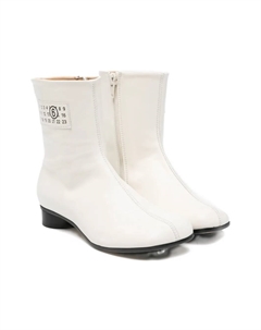 Кожаные ботильоны Таби, белый Mm6 maison margiela kids