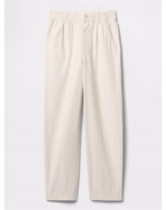 Тканевые брюки, кремовый Gap