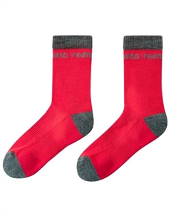 Детские носки из мериноса, красный Reima