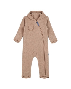 Детский шерстяной комбинезон из пуку, Camel Finkid