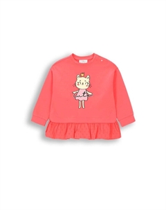 Рубашка с длинным рукавом, розовый Coccodrillo