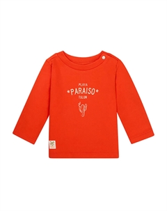 Рубашка с длинным рукавом, красный Noppies