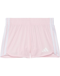 Шорты 3-stripe Pacer Mesh Shorts, цвет Clear Pink Adi Adidas kids