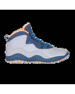 Кроссовки  10 Retro Ps 'Bobcats', серый Air jordan