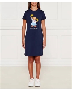 Платье Sprklrbeardr, синий Polo ralph lauren