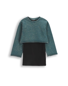 Платье, зеленый Coccodrillo