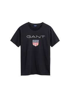 Футболка, черный Gant