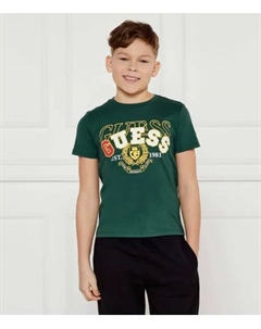 Футболка Regular fit, зеленый Guess