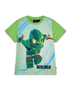 Футболка, зеленый Lego