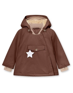 Детская зимняя куртка с флисовой подкладкой Matwang - зимняя куртка, Chestnut Brown Mini a ture