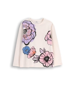 Рубашка с длинным рукавом, экрю Coccodrillo