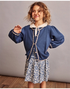 Детская двусторонняя куртка с контрастными цветами, темно-синий Coconut el corte inglés