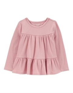 Рубашка с длинным рукавом, розовый Carter`s