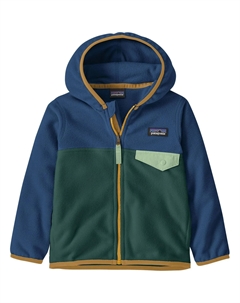 Детская флисовая куртка на кнопках, Cascade Green Patagonia