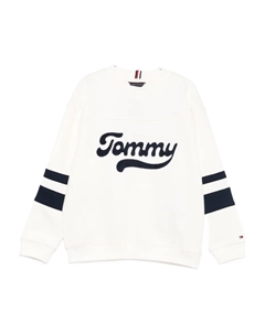 Свитшот с вышитым логотипом, белый Tommy hilfiger junior