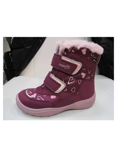 Ботинки, красный Superfit